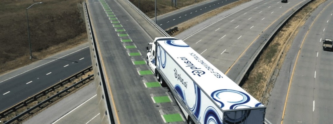 Caminhão autônomo cruza EUA em viagem com carga pela primeira vez