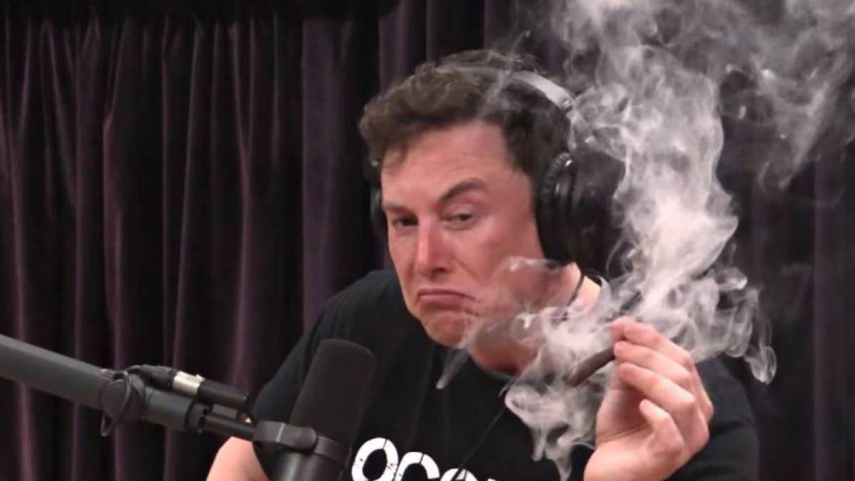 Cigarro de maconha que Elon Musk fumou custou US$ 5 milhões aos cidadãos dos EUA