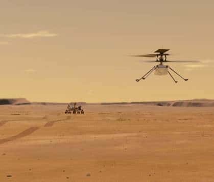 Ingenuity: helicóptero faz voo histórico na superfície de Marte