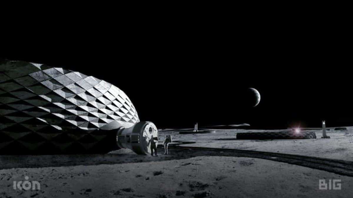 Nasa assina contrato para construir base lunar com impressão 3D
